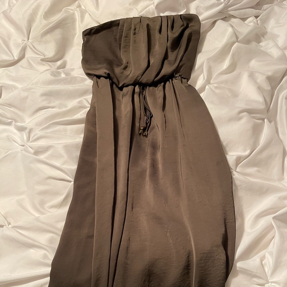 Strapless dress